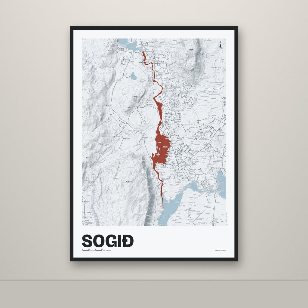 Sogið – Ljóst, rauður