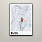 Sogið – Ljóst, rauður