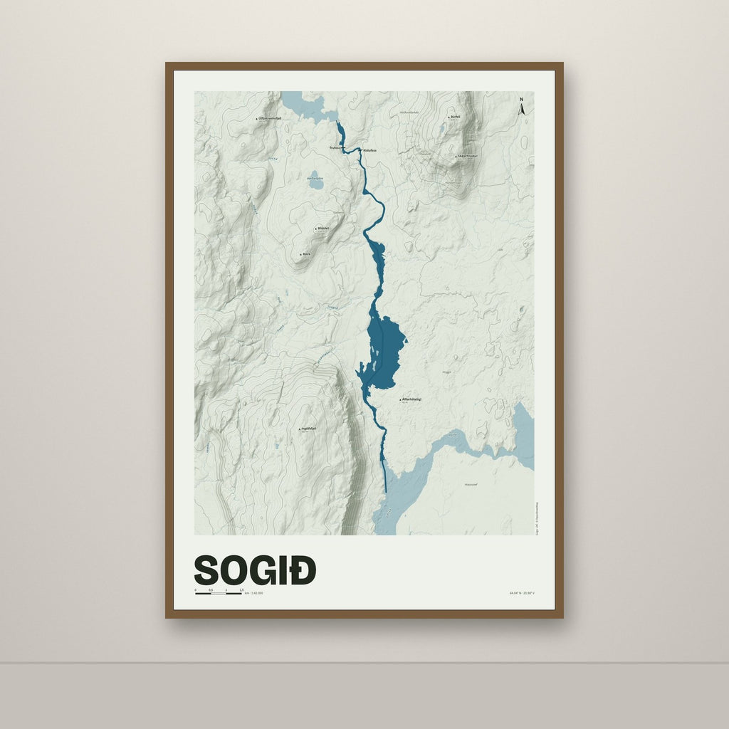Sogið – Mosi, blár