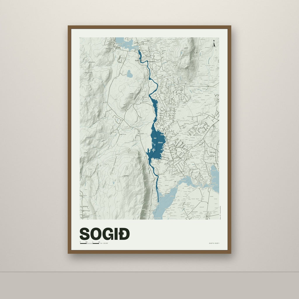 Sogið – Mosi, blár