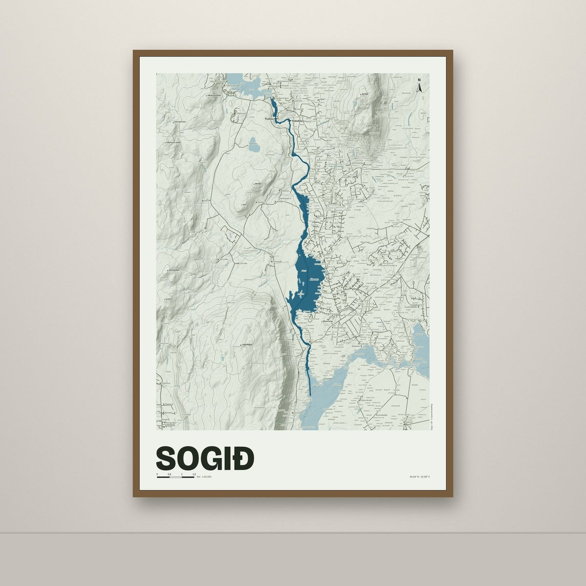 Sogið – Mosi, blár