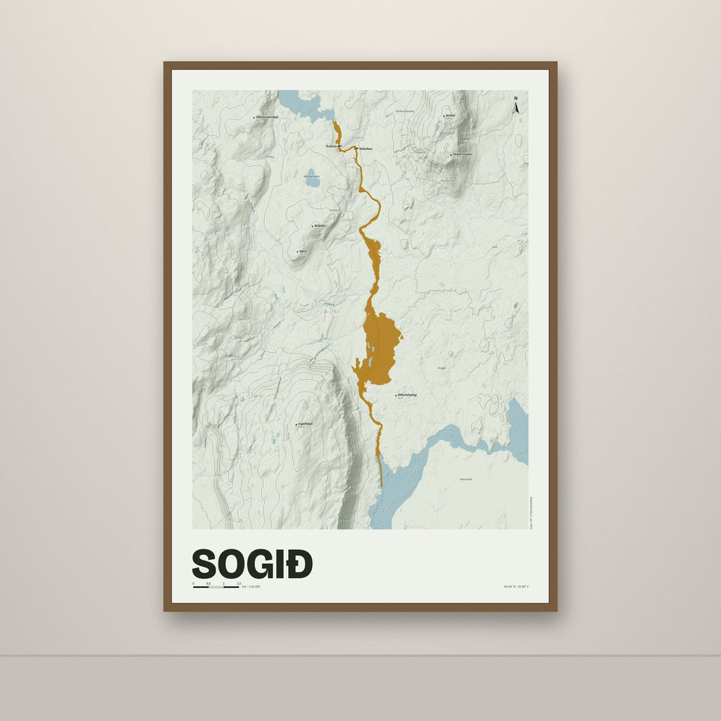 Sogið – Mosi, okkurgulur