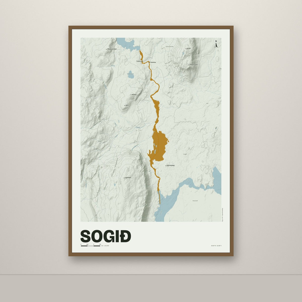 Sogið – Mosi, okkurgulur