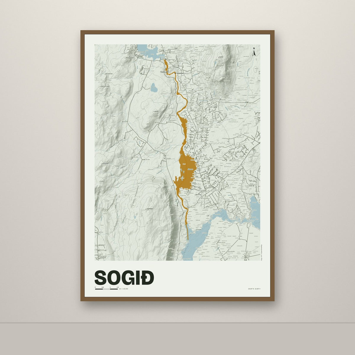 Sogið – Mosi, okkurgulur
