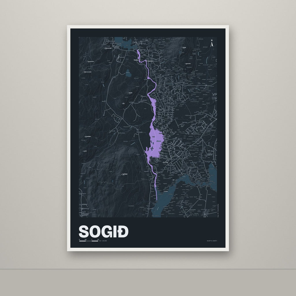 Sogið – Nótt, lúpínufjólublár