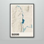 Sogið – Sandur, blár