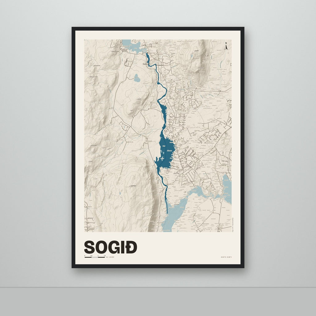 Sogið – Sandur, blár