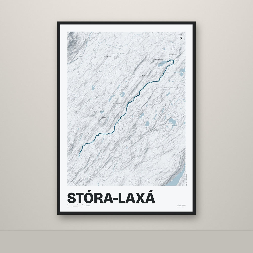 Stóra-Laxá – Ljóst, blár
