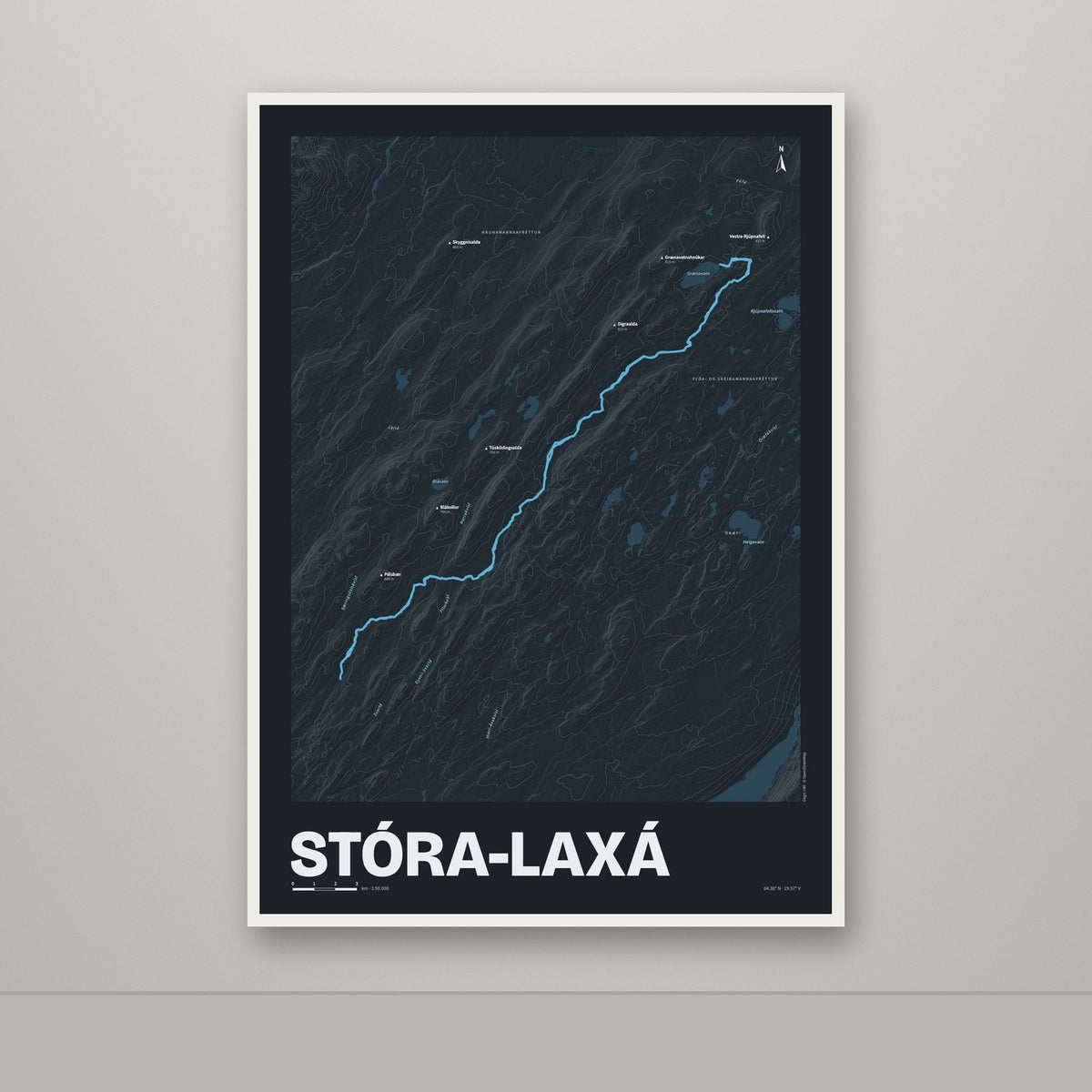Stóra-Laxá – Nótt, blár