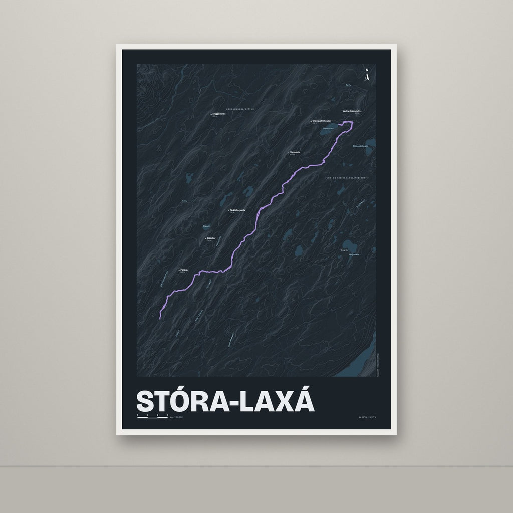 Stóra-Laxá – Nótt, lúpínufjólublár