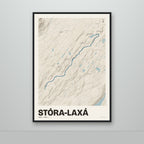 Stóra-Laxá – Sandur, blár