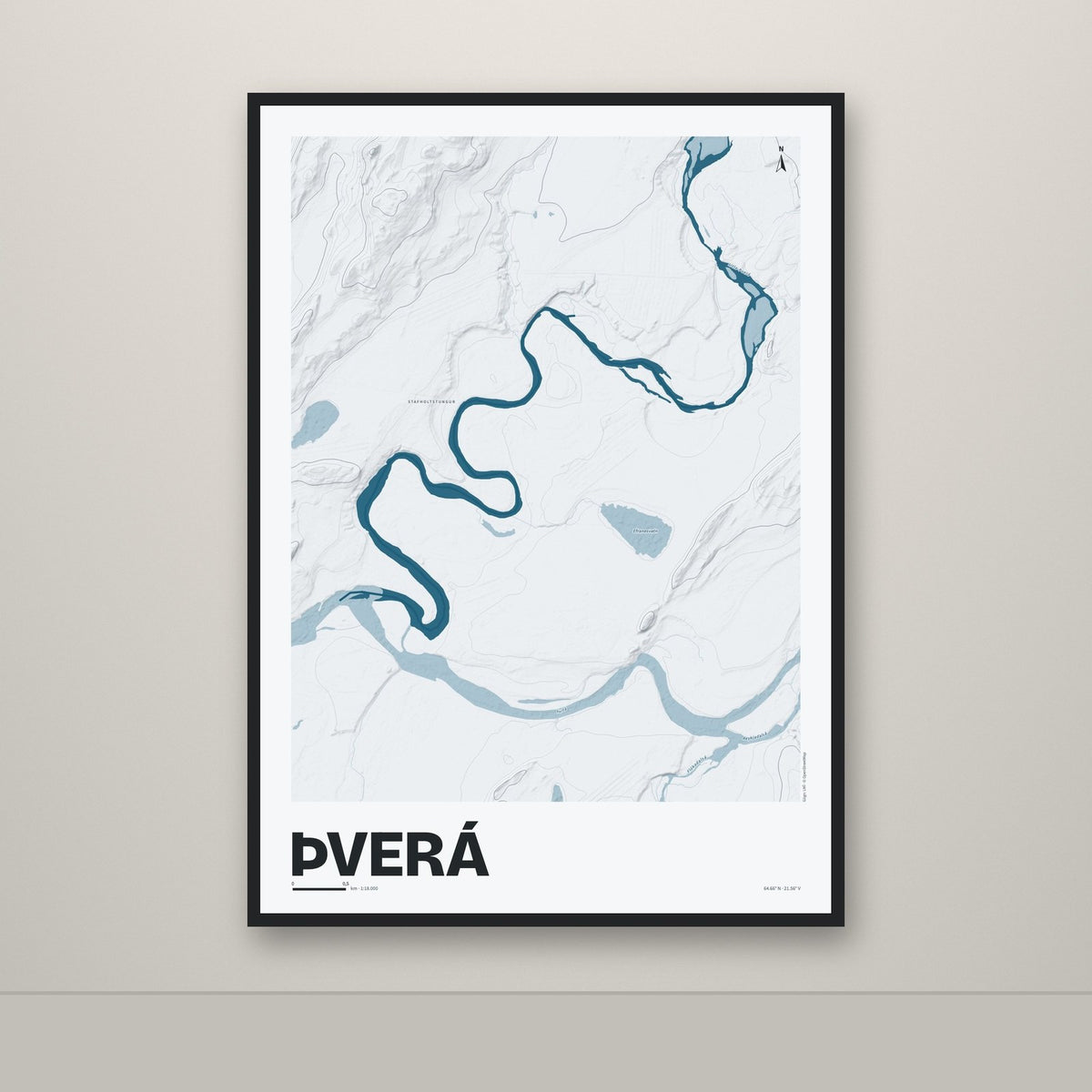 Þverá – Ljóst, blár