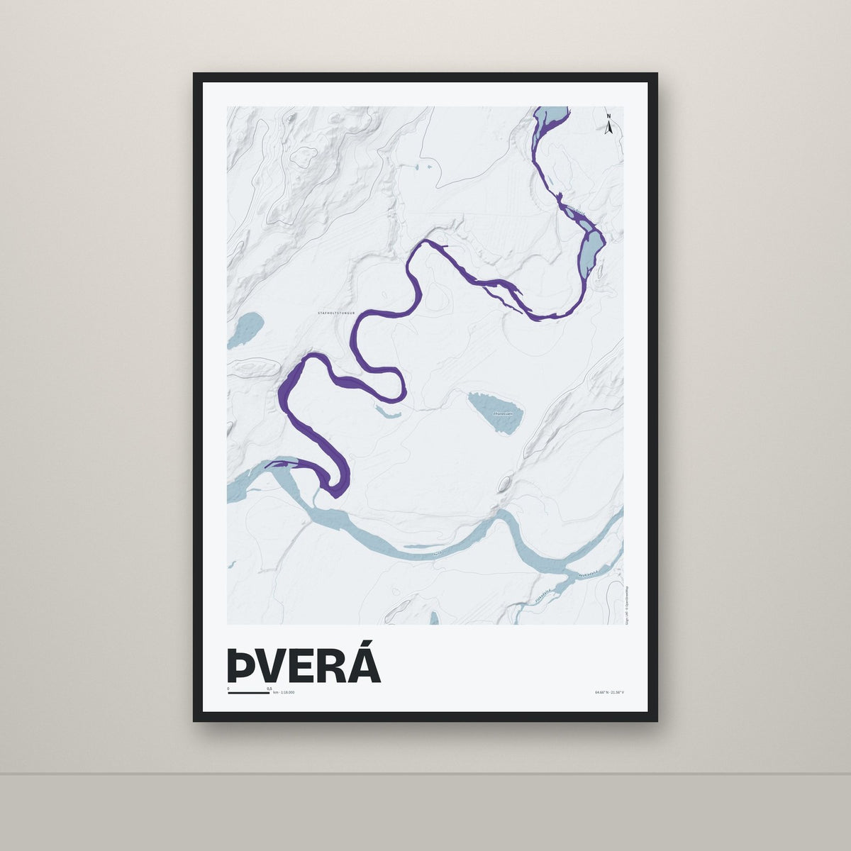 Þverá – Ljóst, lúpínufjólublár