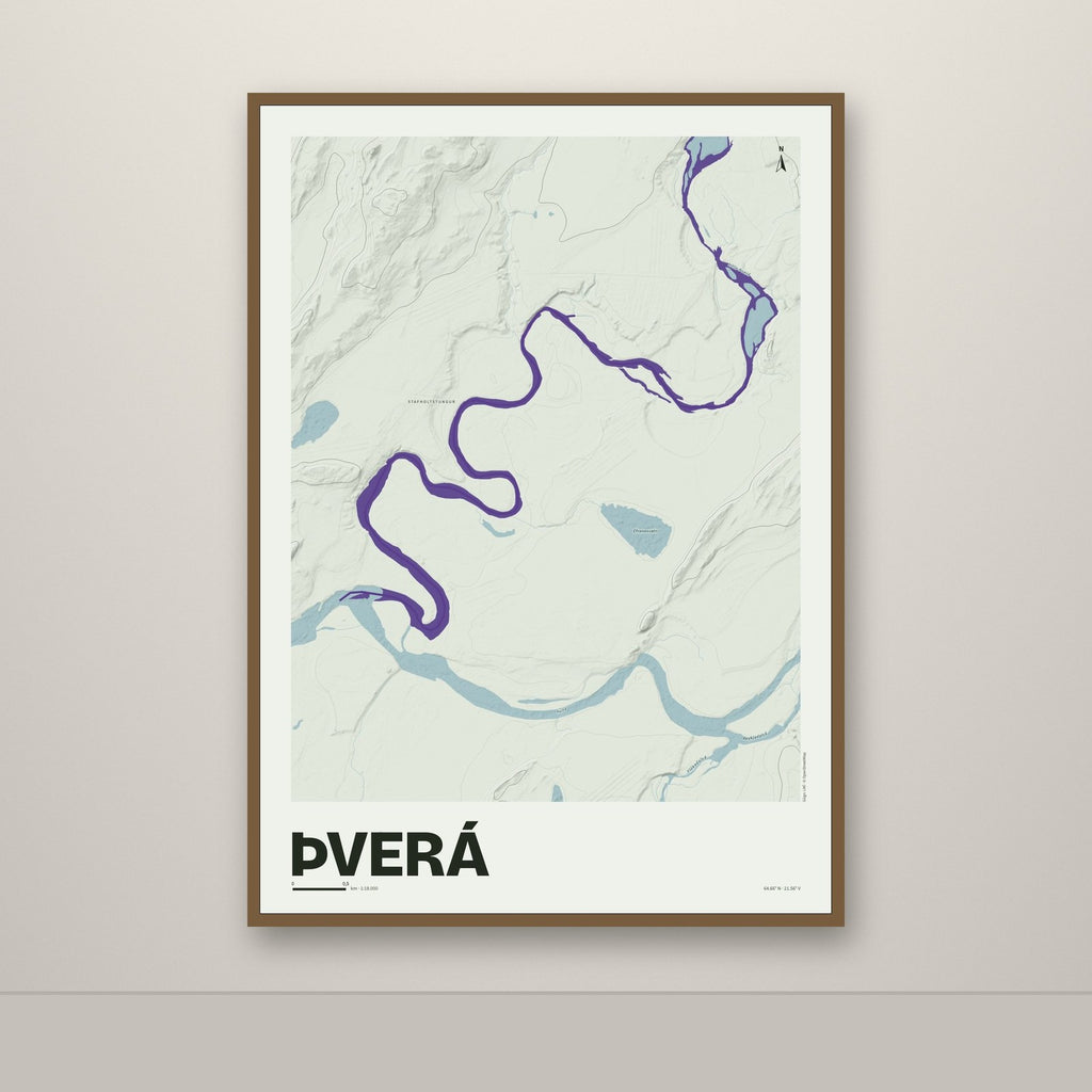 Þverá – Mosi, lúpínufjólublár