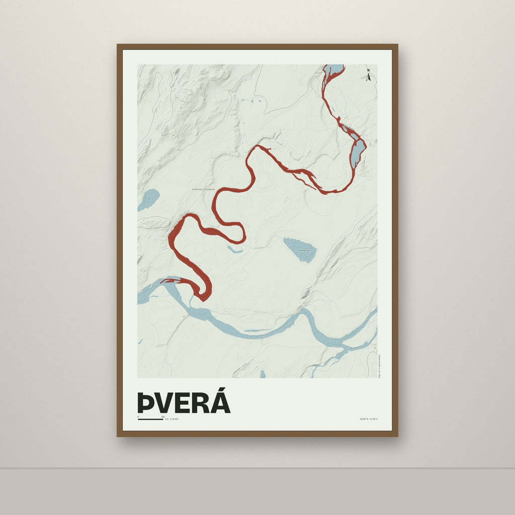 Þverá – Mosi, rauður