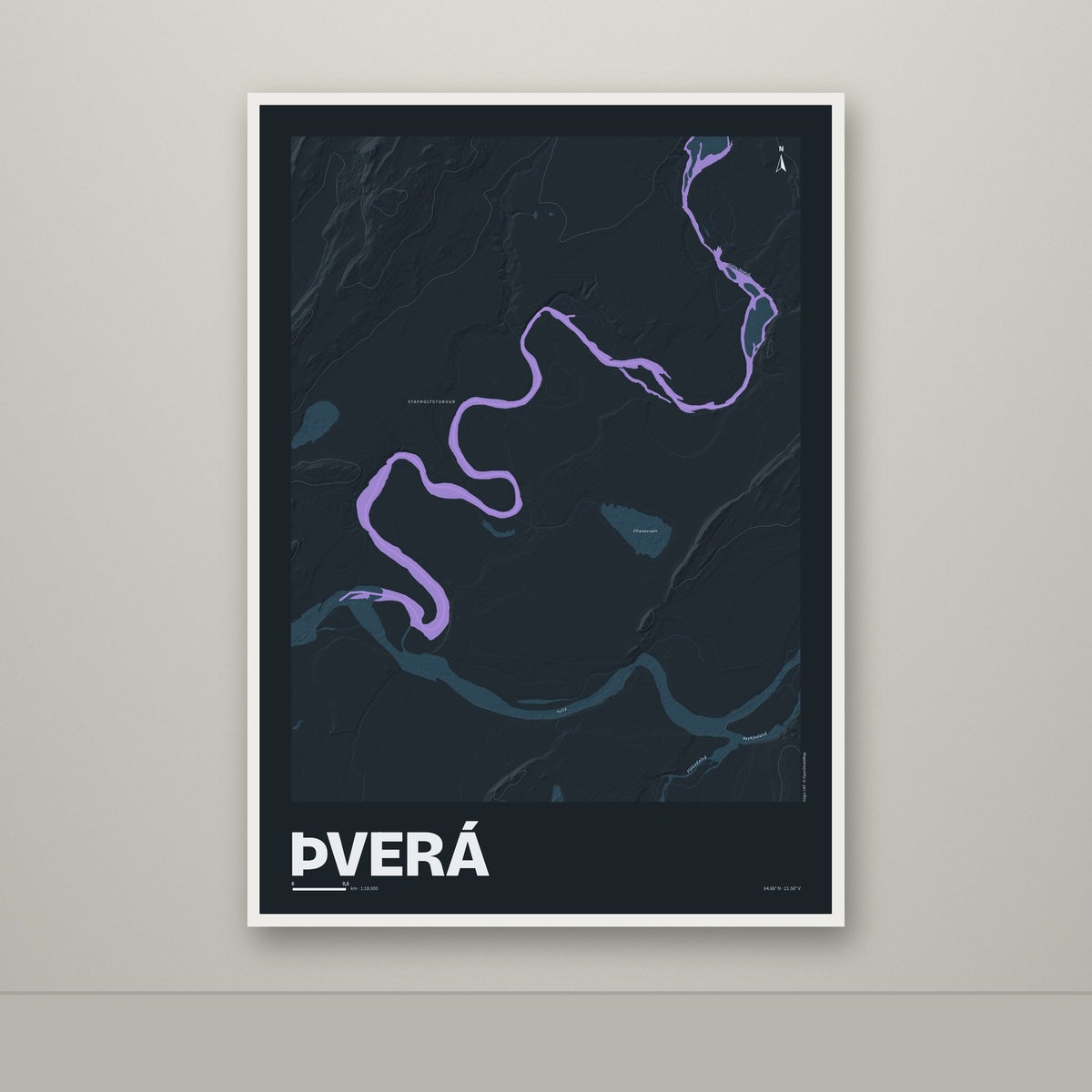 Þverá – Nótt, lúpínufjólublár