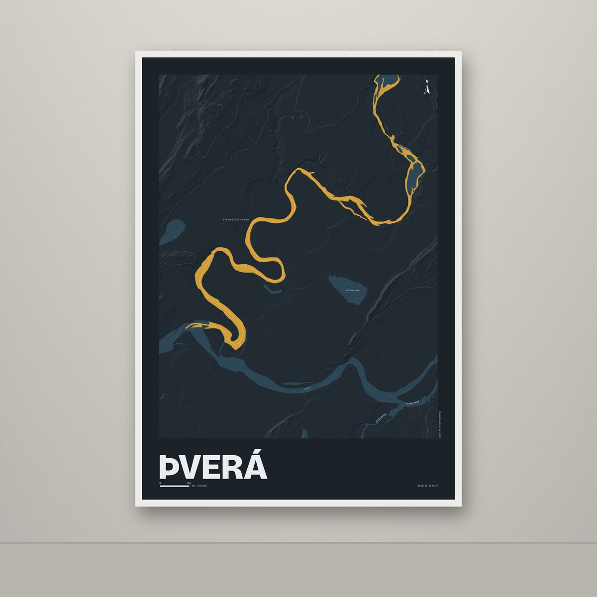Þverá – Nótt, okkurgulur