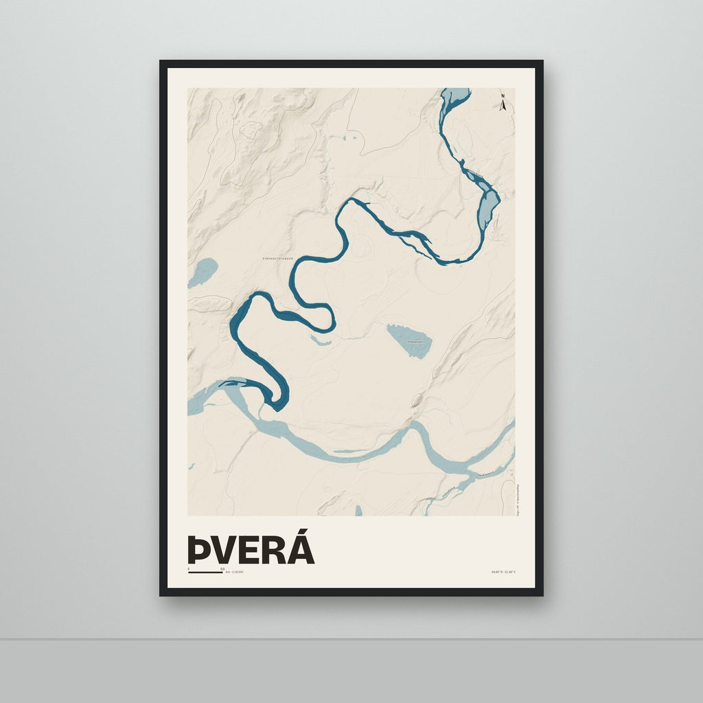 Þverá – Sandur, blár