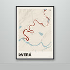 Þverá – Sandur, rauður