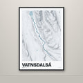 Vatnsdalsá – Ljóst, blár
