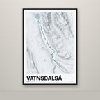 Vatnsdalsá – Ljóst, blár
