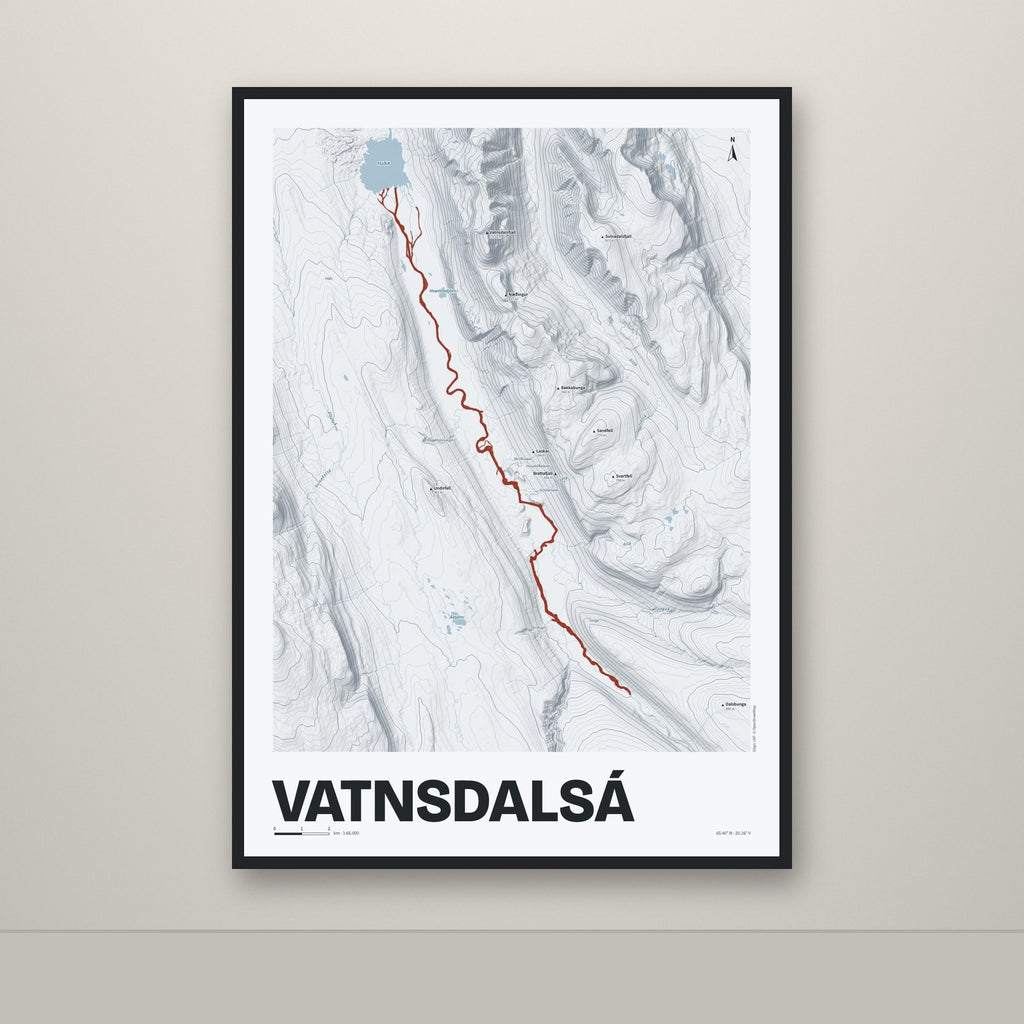 Vatnsdalsá – Ljóst, rauður