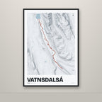 Vatnsdalsá – Ljóst, rauður