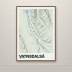 Vatnsdalsá – Mosi, blár
