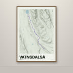 Vatnsdalsá – Mosi, lúpínufjólublár