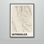 Vatnsdalsá – Sandur, rauður