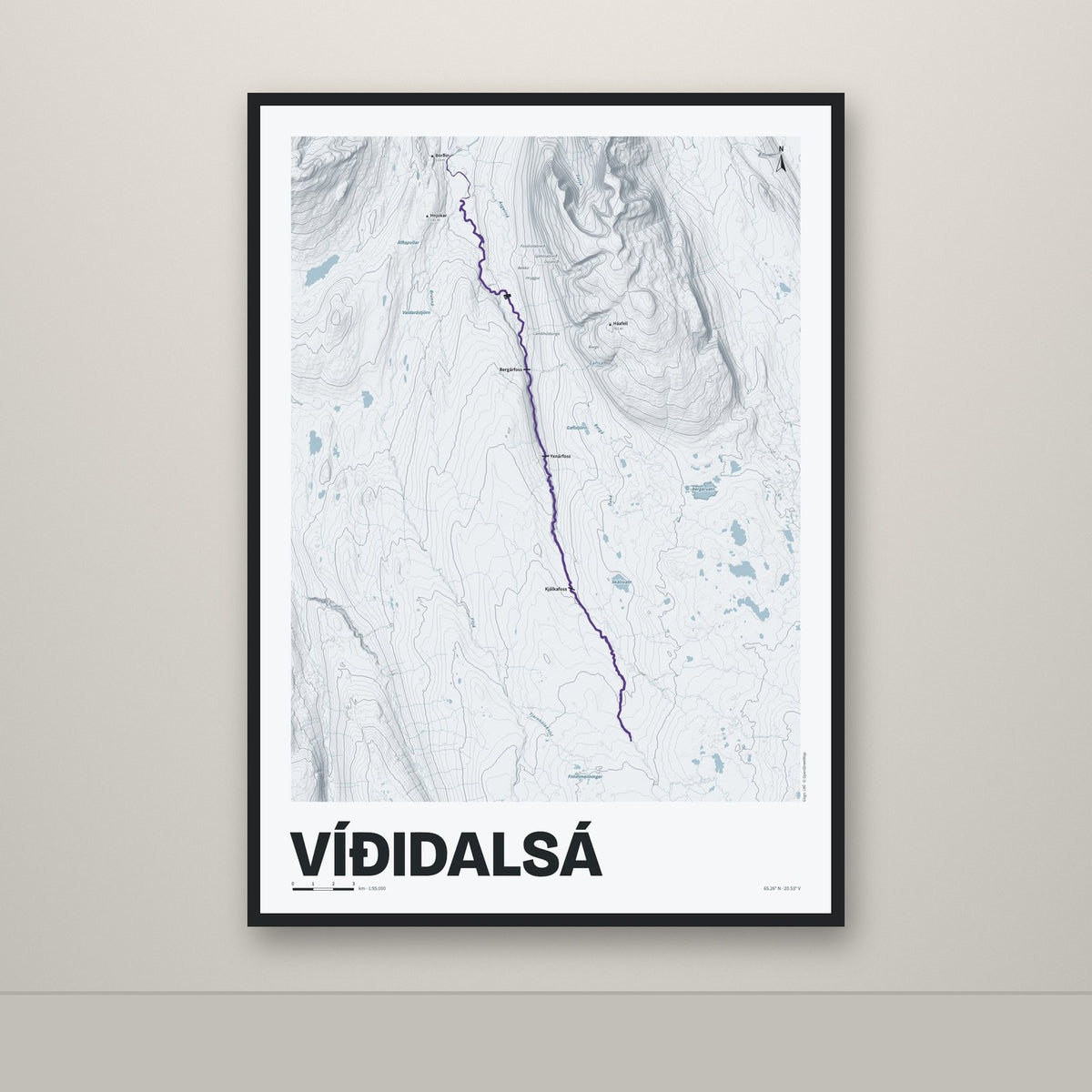 Víðidalsá – Ljóst, lúpínufjólublár