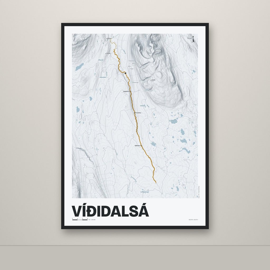 Víðidalsá – Ljóst, okkurgulur