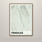 Víðidalsá – Mosi, blár