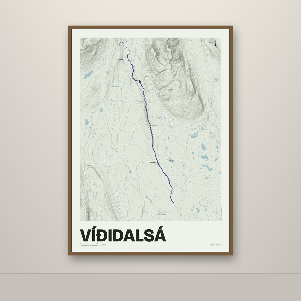 Víðidalsá – Mosi, lúpínufjólublár