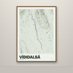 Víðidalsá – Mosi, lúpínufjólublár