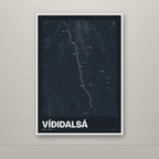 Víðidalsá – Nótt, lúpínufjólublár