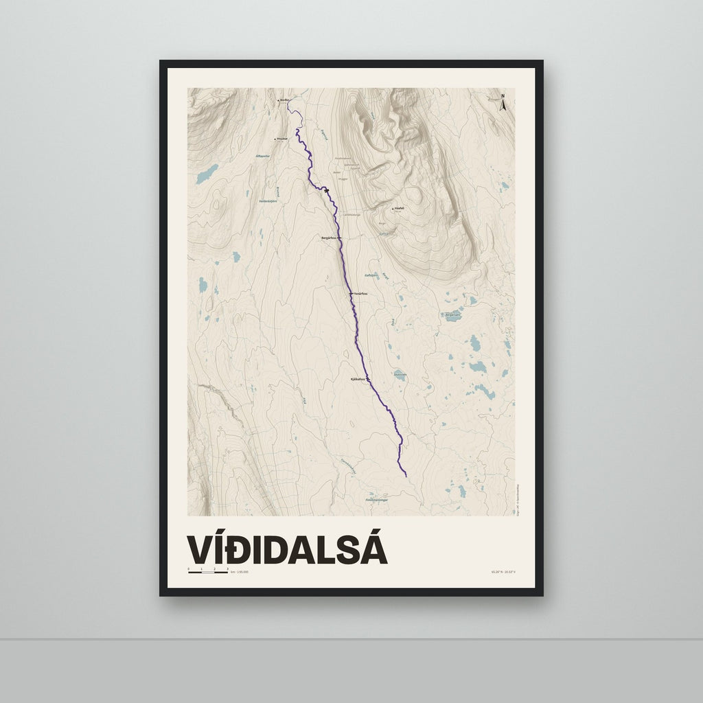 Víðidalsá – Sandur, lúpínufjólublár