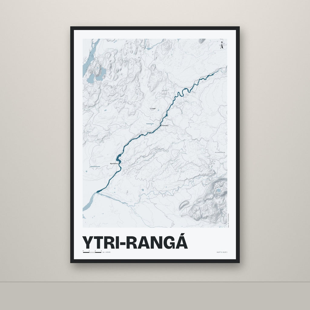 Ytri-Rangá – Ljóst, blár