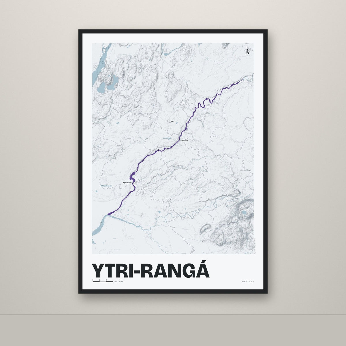 Ytri-Rangá – Ljóst, lúpínufjólublár