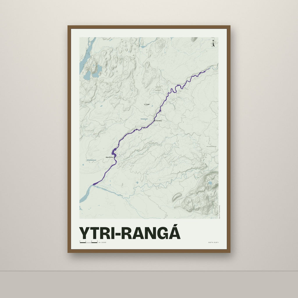 Ytri-Rangá – Mosi, lúpínufjólublár