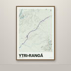 Ytri-Rangá – Mosi, lúpínufjólublár