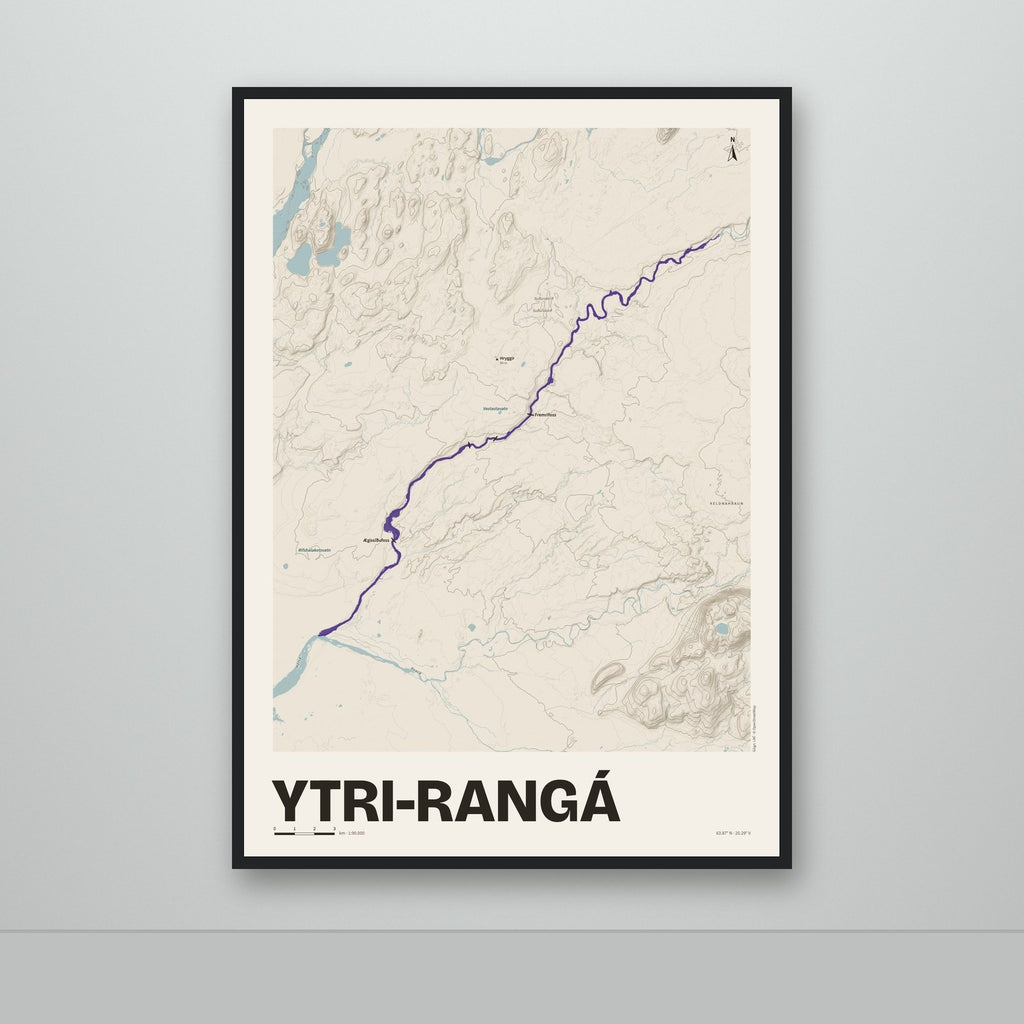 Ytri-Rangá – Sandur, lúpínufjólublár